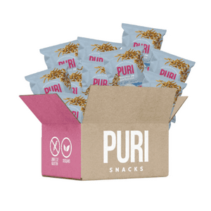 Purisnack - Puri Ramitas De Garbanzo Sabor Sal De Mar. Caja 28 Unid