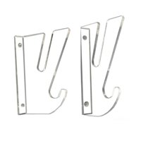 Ioensy - Estante De Montaje En Pared Para Monopatín, Colgador De Snowboard Para Tabla De Patín Longboard, Interior Transparente