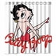 thumbnail image 1 of Cortina de ducha de Betty Boop con ganchos (167 x 183 cm), 1 of 3