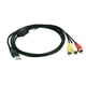 thumbnail image 2 of Cable adaptador USB macho A a 3 RCA para videocámara AV, color negro, para VCR y CD (1,5 m), 2 of 4