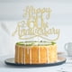 thumbnail image 3 of Decoraciones para tartas Sleyberoy Gold Glitter, feliz 60 aniversario, 3 of 8