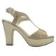 thumbnail image 1 of Sandalia Mujer Chalada Cosimo-26 Dorado Casual, 1 of 8