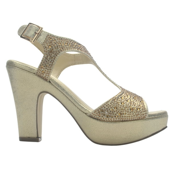 Sandalia Mujer Chalada Cosimo-26 Dorado Casual
