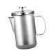 thumbnail image 5 of Cafetera De Prensa Francesa De 1000 Ml Con Filtro Para Cocina, Cafetería, Camping, Color Plateado, 5 of 5