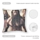 thumbnail image 5 of El Hombre del Norte Fundas de almohada de terciopelo con tema, regalos de funda de almohada, decoración para el hogar, cojín de lanzar, regalo de cumpleaños para fans y parejas. 45cm x 45cm., 5 of 6
