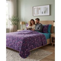 Mylhogar - Sabanas Polar De Invierno King Estampado Premium