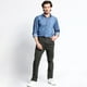 thumbnail image 3 of Camisa Manga Larga Denim Basica Regular Fit azul M, 3 of 3
