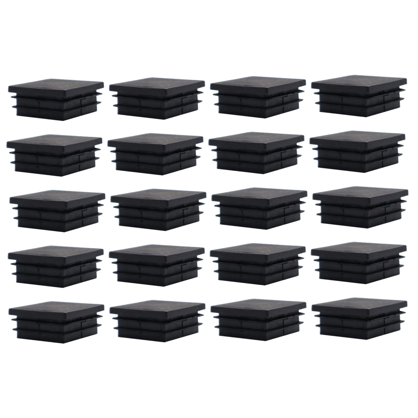 Ioensy - 20 Piezas Para Silla, Tubo De Inserción, Tapa De Extremo De Poste Para Pies De Banco, Puntas De Silla, Cerca