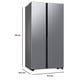 thumbnail image 3 of Refrigerador Samsung Side By Side No Frost / Rs57Dg4000M9Zs 564 Litros, 3 of 9