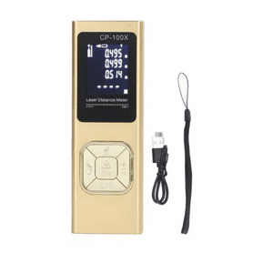 Casa Pagoda - Mini Cinta Métrica Laser Medidor De Distancia Digital Lcd