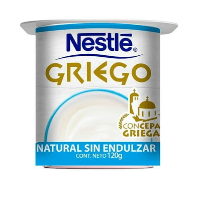 Yoghurt Griego Sabor Natural Pote 120 G Nestlé