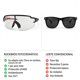 thumbnail image 3 of Lentes Gafas De Sol Fotocromaticos Deportivos Ciclismo Running, 3 of 8
