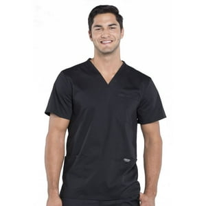 Cherokee - Top Clinico Revolution Hombre Negro M