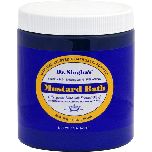 Sales de baño Dr. Singha's Mustard Bath Therapeutic 473 ml