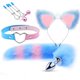 thumbnail image 1 of Sexy Fox Tail Anal Plug Cute Cat Ears Headbands Set Nipple Clip Neck Collar Metal Butt Plug Couple Cosplay For Adult Sex Toys, 1 of 3