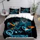 thumbnail image 1 of TRON Legacy Duvet Cover Bedding Set Pillowcase Quilt 3-Piece Bedding Set (1 Duvet Cover + 2 Pillow Shams), 1 of 5