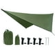 thumbnail image 1 of Hamaca impermeable y ligera, lona para tienda de campaña para acampar, hacer mochileros y hacer senderismo., 1 of 5