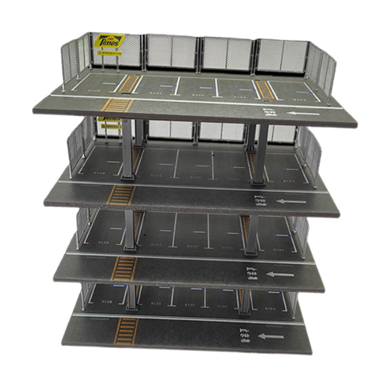 Bothyi - Vitrina De Exhibición De Ruedas Fundidas A Presión 1/64 Para Coleccionistas De Autos Deportivos, Minimuñecas Japonesas De 4 Capas