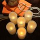 thumbnail image 4 of Velas sin llama H-BLOSSOM de cera auténtica parpadeante con temporizador de 5 horas, 4 of 7