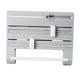 thumbnail image 2 of Soporte De Papel De Cocina 6 En 1 Para Montaje En Pared, Estante Dispensador De Envoltura De Plástico, Gris, 2 of 3