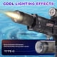 thumbnail image 5 of Pistola de agua eléctrica Sidypro de largo alcance con luz LED negra, 5 of 6
