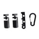 thumbnail image 5 of Kit De Medidores De Escalera Alta Encuadre Accesorio Cuadrado Herramientas De Accesorios Antideslizante Negro, 5 of 5