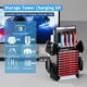 thumbnail image 3 of Estación organizadora con cargador de mandos - Soporte de almacenamiento multifuncional compatible con la base de Nintendo Switch, soporte de mandos, base de carga de JoyCons-Negro Blanco, 3 of 7