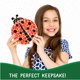 thumbnail image 3 of Kit de peldaños de jardín Creative Roots Mosaic Ladybug 6+, 3 of 6