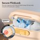 thumbnail image 3 of Funda para AirPods Pro ESR 2023/2022/2019 de segunda y primera generación, color amarillo, 3 of 9