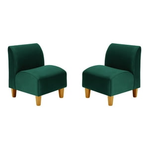 Bodevir - Set Poltrona Soft 1C Felpa 04 Verde Botella