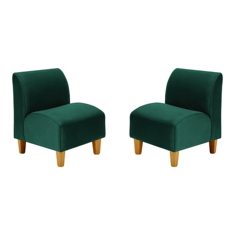 Bodevir - Set Poltrona Soft 1C Felpa 04 Verde Botella