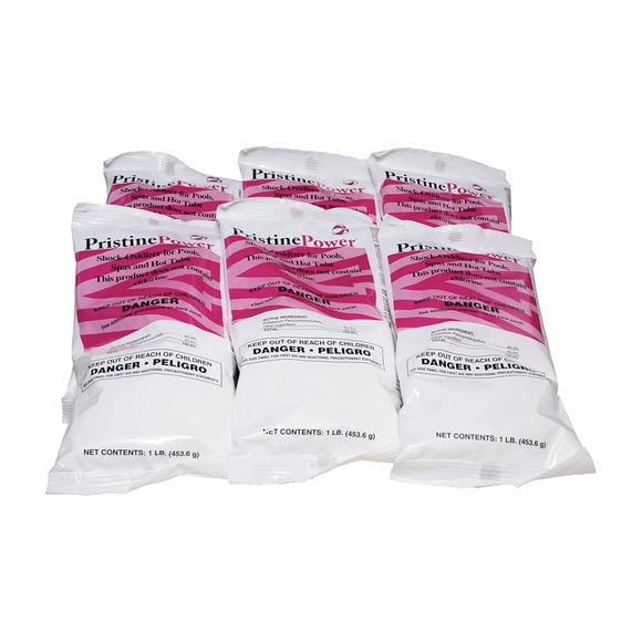 Oxidante para piscina Pristine Blue 453 g paquete de 6