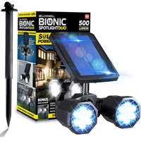 Luces Solares Para Exteriores Bell+Howell Bionic Duo Spotlight