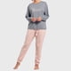 thumbnail image 1 of Pijama Largo Algodón Multicolor Talla XL, 1 of 3