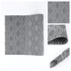 thumbnail image 5 of Juego de 6 manteles individuales de plástico para decoración de mesa de comedor, lavables, manteles de cocina, limpieza fácil, negro, 17.7*11.8 pulgadas, 5 of 6