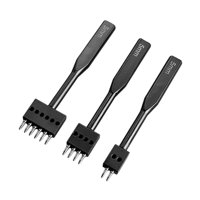 Bothyi - Kit De Perforadora De Cuero Dispositivos De Perforación De Artesanía En Cuero Para Principiantes Del Hogar 5 Mm