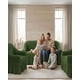 thumbnail image 2 of Juego Fundas Sillon Elastica 3+1+1 Nido Abeja Con Faldon, 2 of 6