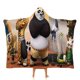 thumbnail image 1 of Franquicia Kung Fu Panda Manta Capa con Capucha Anti-Bolitas, Manta de Lana Ártica Suave, Manta Portátil de Felpa Ligera y Lujosa, Poncho para Siesta en Casa y Oficina, 100*130cm, 1 of 6