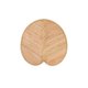 thumbnail image 3 of Mesa lateral TOV Furniture Felicia Short Lilypad con vidrio templado, 3 of 7