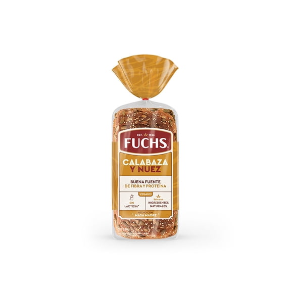 Pan De Molde Calabaza Nuez, 350 g
