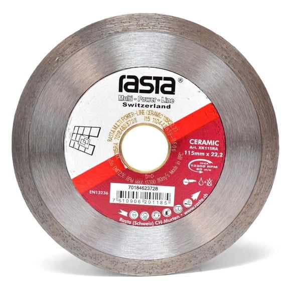 Disco Diamantado 4 1/2" Ceramica Borde Cont Flex Line