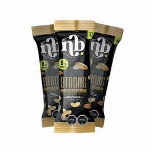 Natural Bars - 12 X Barra De Proteína Strong Clásica