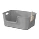 thumbnail image 5 of Caja De Arena Para Gatos, Bandeja De Arena Portátil Semicerrada De Cara Alta Para Mascotas Para Conejos, 5 of 5