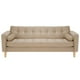 thumbnail image 1 of Sofa Retro 3cg Felpa 05 Beige, 1 of 6