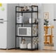 thumbnail image 1 of Estante Organizador De Baño Cocina Sala Multifuncional Color Negro 4 Niveles Microondas Resistente, 1 of 6