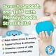 thumbnail image 4 of Squishy Stress Balls Monkey Noodle, paquete de 3 juguetes sensoriales para niños, 4 of 8