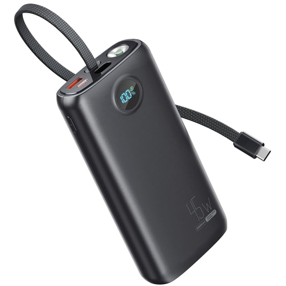 Power Bank DIAMUAR 20000 mAh 45 W USB‑C con Linterna