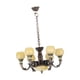 thumbnail image 5 of Candelabro En Miniatura A Escala 1/12, Muebles De Simulación, Juguetes, Lámpara Colgante, Modelo De Bronce, 5 of 5