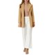 thumbnail image 2 of INSPIRE CHIC Abrigo de Invierno Elegante con Solapa y Botones para Mujer, Trabajo, Trinchera, Talla L, Caqui, 2 of 7