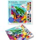 thumbnail image 1 of Kit de pintura por números Bright Stripes para niños con marco Amazing Ocean, 1 of 6